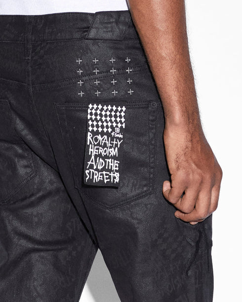 KSUBI Chitch Black Grease Mens Apparel