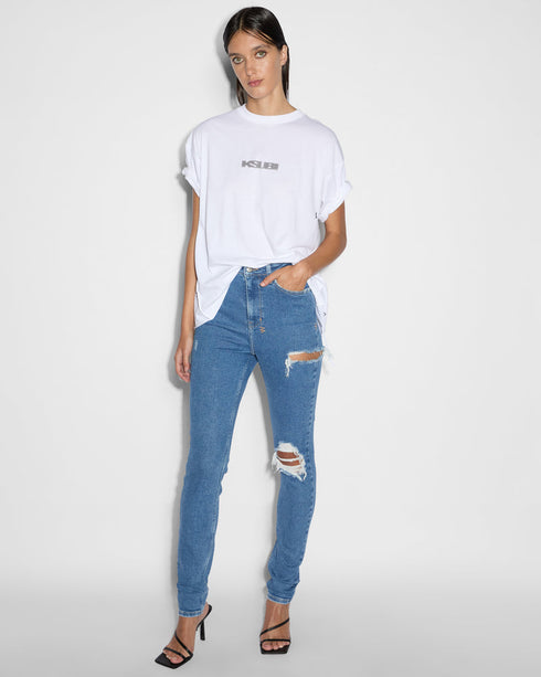 KSUBI Hi N Wasted Xtra Heritage Trashed Womens Apparel