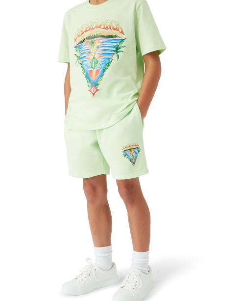 CASABLANCA Innocence Triangle Shorts Kid's Apparel