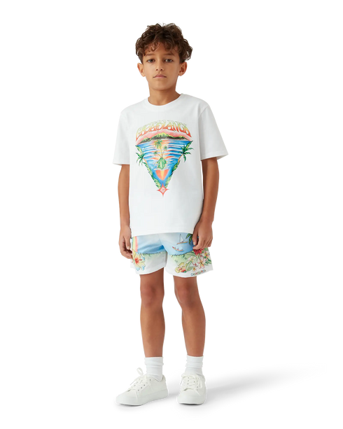 CASABLANCA Boys Innocence Triangle T-shirt Kid's Apparel