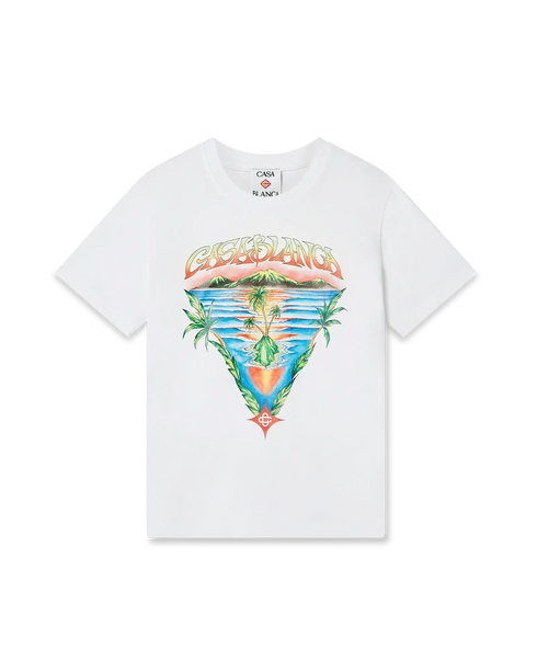 CASABLANCA Boys Innocence Triangle T-shirt Kid's Apparel