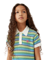 CASABLANCA Girls Stripe Stripe Dress Kid's Apparel