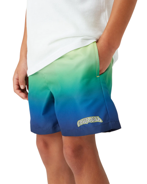 CASABLANCA Boys Grandient Print Swim Short Kid's Apparel