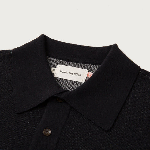 HONOR THE GIFT Knit H Pattern Polo Mens Apparel