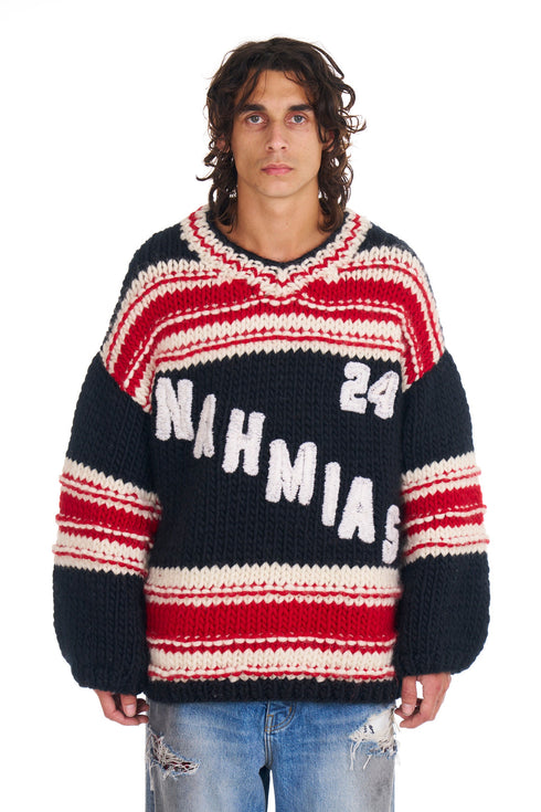 NAHMIAS Knit Hockey Jersey Mens Apparel