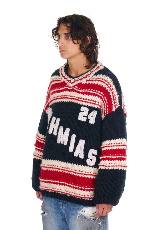 NAHMIAS Knit Hockey Jersey Mens Apparel