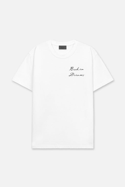 RTA Liam White Collegiate Broken Dreams Mens Apparel