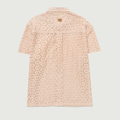 HONOR THE GIFT Crochet Button Up Mens Apparel