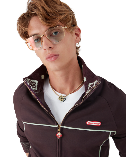 CASABLANCA Tricot Track Jacket Men's Apparel