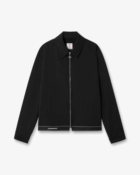 CASABLANCA Black Tailored Sports Jacket Men's Apparel