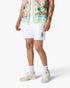 CASABLANCA White Hotel Emblem Embroidery Patch Sweatshorts Men's Apparel