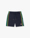 CASABLANCA Navy & Green Panelled Sweatshorts Men's Apparel