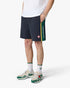 CASABLANCA Navy & Green Panelled Sweatshorts Men's Apparel