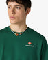 CASABLANCA Green Sport Type Short Sleeve T‑Shirt Men's Apparel