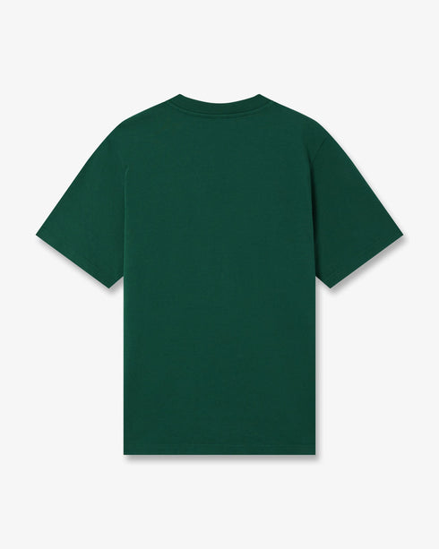 Green Casablanca Diamond Logo Short Sleeve T-Shirt — logo detail