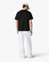 Black Tennis Club Icon Pyramid Abduction Short Sleeve T-Shirt — front model view