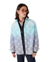 CASABLANCA Monogram Gradient Jacquard Shacket Men's Apparel
