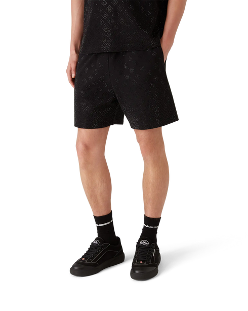 CASABLANCA Crystal Monogram Sweatshorts Men's Apparel