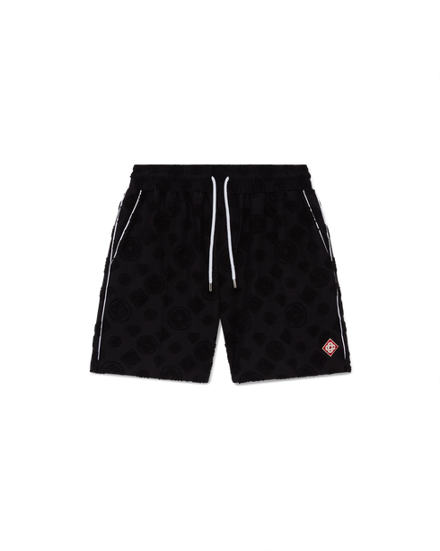 CASABLANCA Towelling Monogram Short Men's Apparel