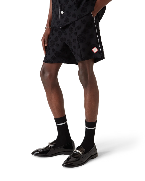 CASABLANCA Towelling Monogram Short Men's Apparel