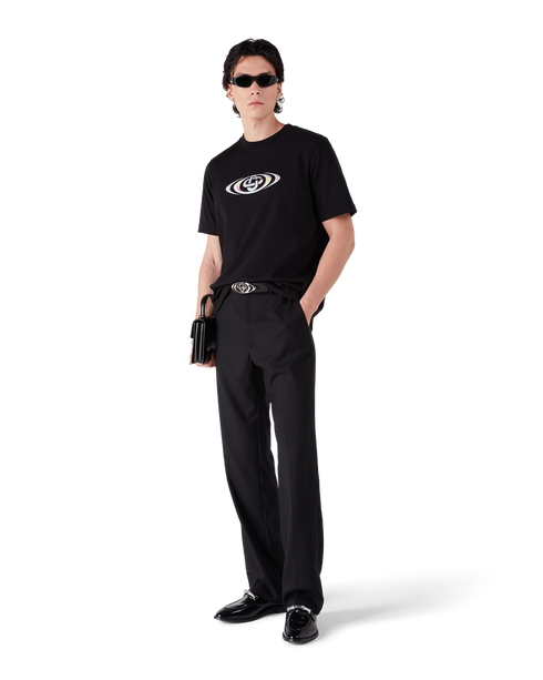 CASABLANCA Warped Logo Men's Apparel