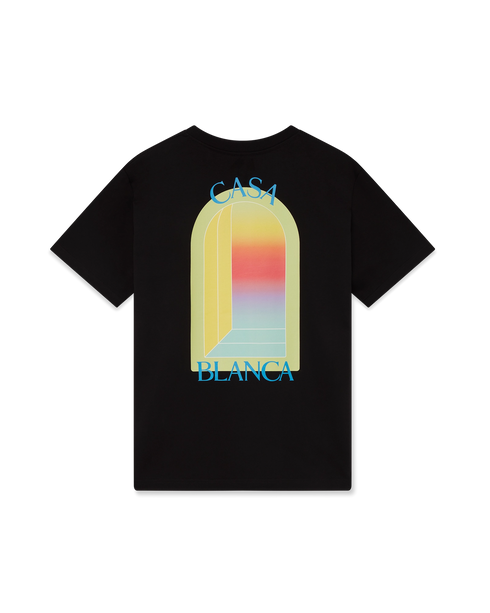 CASABLANCA L'arche Short Sleeve T-Shirt Men's Apparel