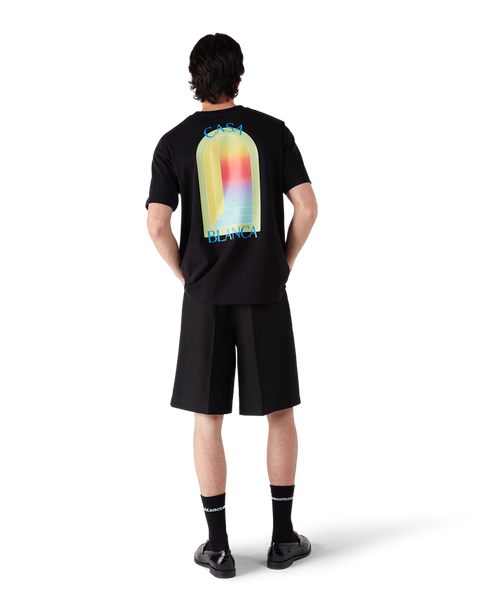 CASABLANCA L'arche Short Sleeve T-Shirt Men's Apparel