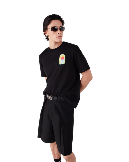 CASABLANCA L'arche Short Sleeve T-Shirt Men's Apparel