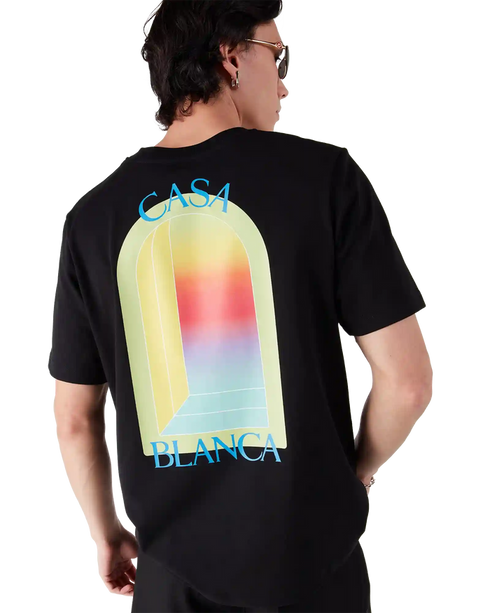 CASABLANCA L'arche Short Sleeve T-Shirt Men's Apparel