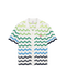 CASABLANCA Wave Short Sleeve Knitted Shirt Men's Apparel