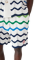 CASABLANCA Wave Knitted Shorts Men's Apparel