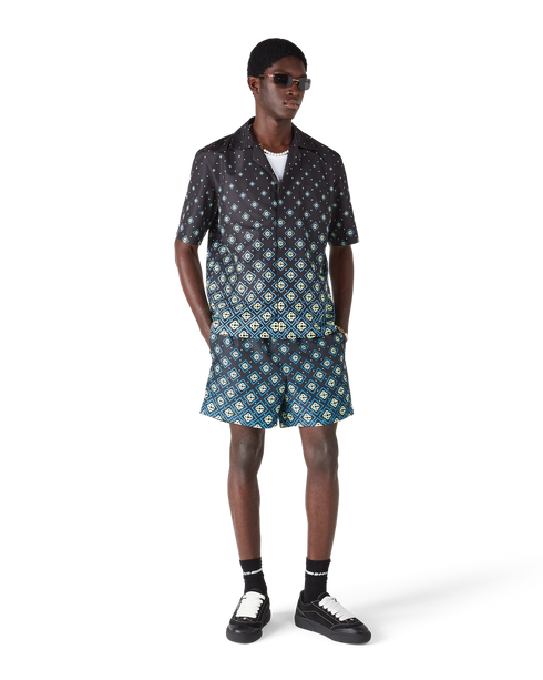 CASABALNCA Degrade Monogram Swim Shorts Men's Apparel