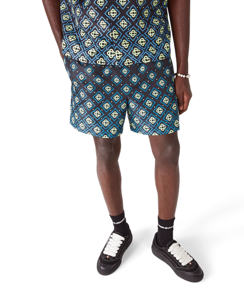 CASABALNCA Degrade Monogram Swim Shorts Men's Apparel