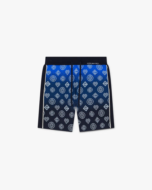 CASABLANCA Gradient Monogram Shorts Men's Apparel