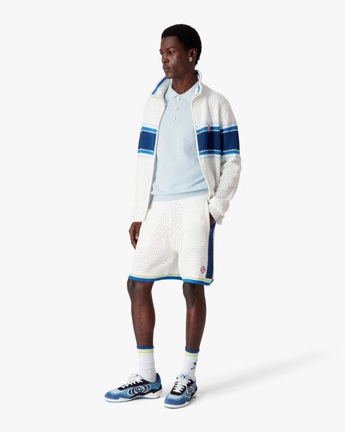 CASABLANCA Crochet Shorts Men's Apparel