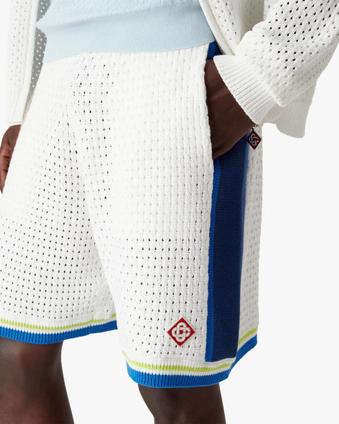 CASABLANCA Crochet Shorts Men's Apparel