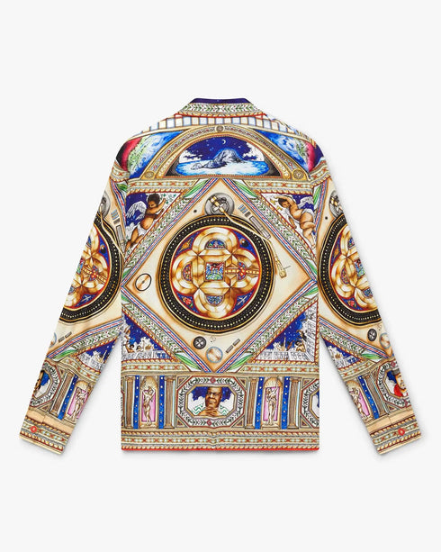 CASABLANCA Plafond Orne De Musique Collar Men's Apparel