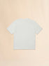 MARNI Off-white cotton t-shirt with logo Kids Apparel