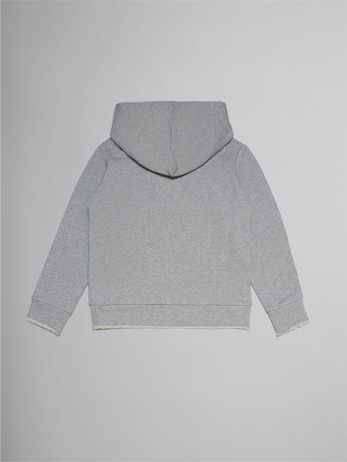 MARNI Cotton Hooded Sweatshirt With Logo Kids Apparel