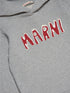 MARNI Cotton Hooded Sweatshirt With Logo Kids Apparel