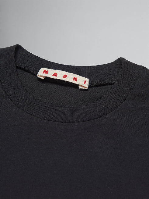 MARNI Jersey T-Shirt With Logo Kids Apparel
