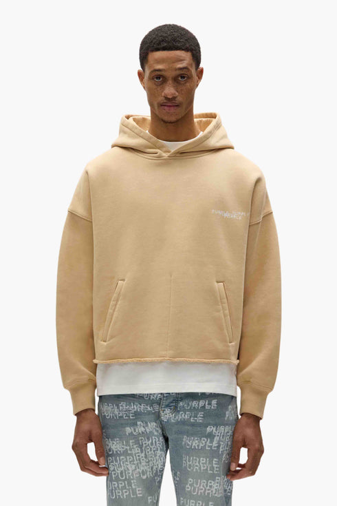 PURPLE BRAND M4104 Heavyweight Fleece Hoodie Mens Apparel