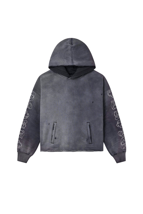 PURPLE BRAND Heavyweight Fleece Hoodie Mens Apparel