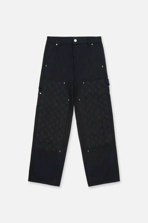 RTA Santiago Carpenter Pants | Black Carpenter Pants Men's Apparel
