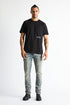 RTA Bryant Skinny Jean | Marine Paint Stud Men's Apparel