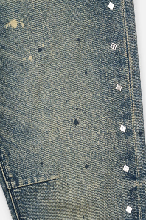 RTA Bryant Skinny Jean | Marine Paint Stud Men's Apparel