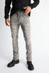 RTA Olivier Stacked Skinny Jean | Smoky Rinse All Over Cross Men's Apparel
