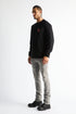 RTA Olivier Stacked Skinny Jean | Smoky Rinse All Over Cross Men's Apparel