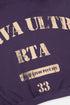 RTA Kaen Cropped Zip-up Hoodie | Grape Curva Ultra Men's Apparel