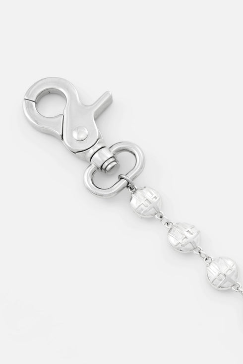 RTA Ivor Pant Chain | Silver Triple Cross Accessories